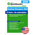 QuickBooks Enterprise-Level Accounting Software 2024 – Digital License – One-Time Purchase
